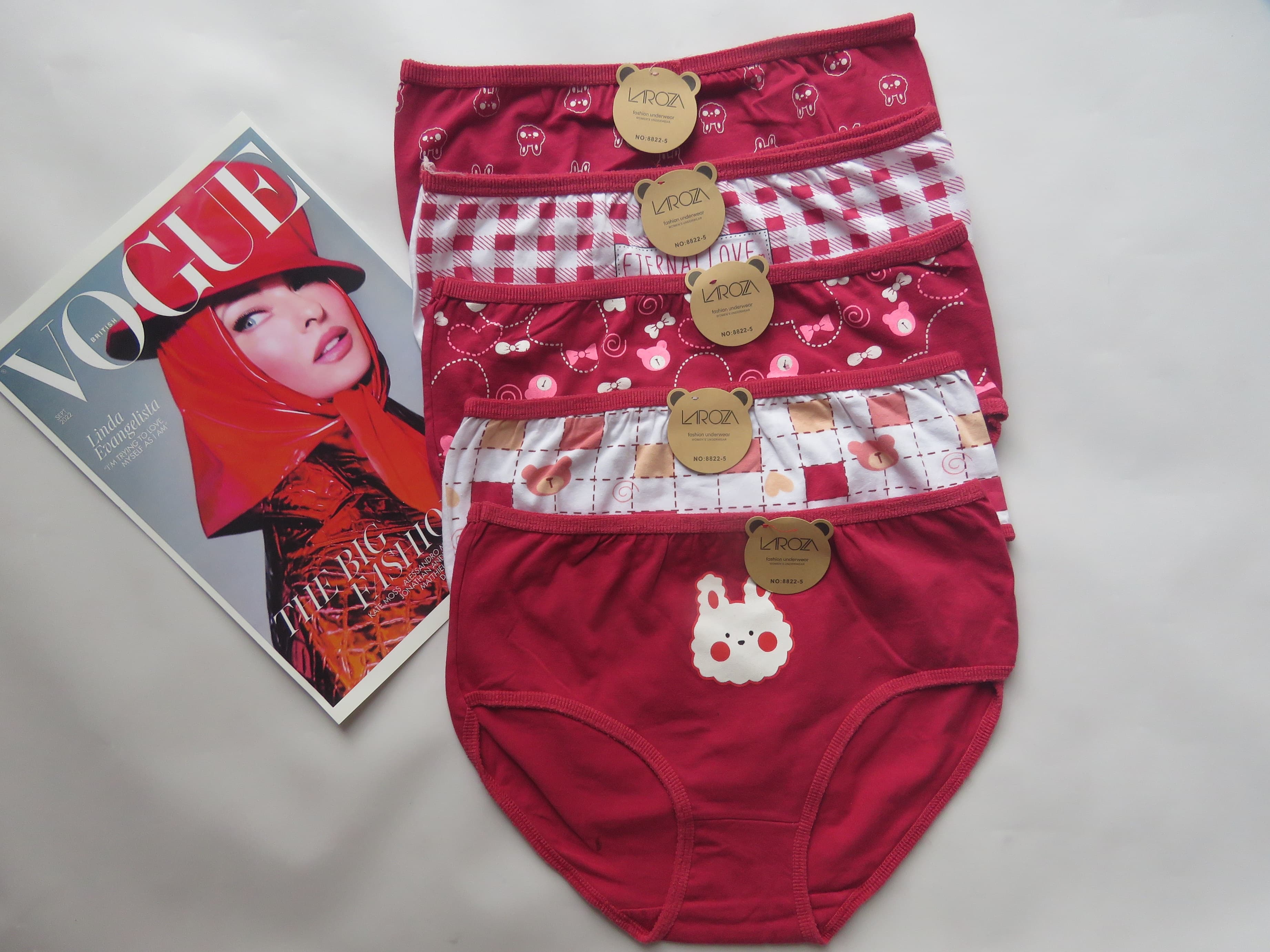 شورت پنبه سوپر وارداتی طرح میکس  خرسی برند laroza